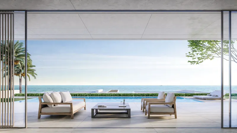 VILLA FOR SALE IN BEACHFRONT, AL ZORAH