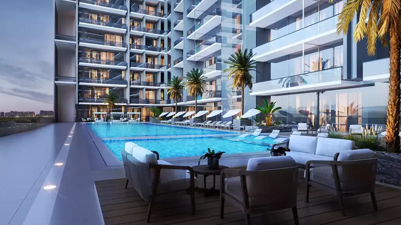 STUDIO APARTMENT FOR SALE IN BINGHATTI AZURE, JUMEIRAH VILLAGE CIRCLE